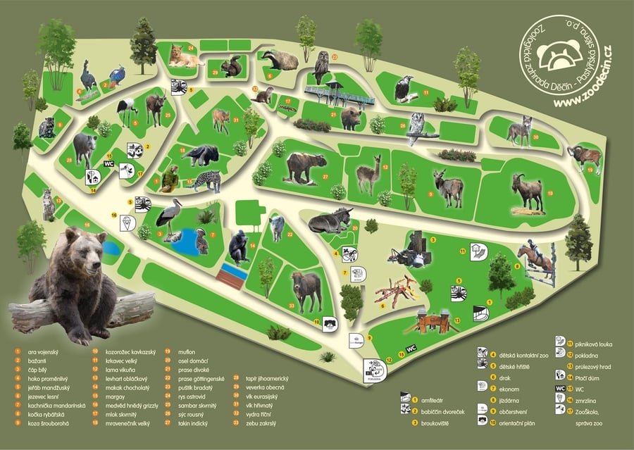 Zoo Děčín – Pastýřská stěna