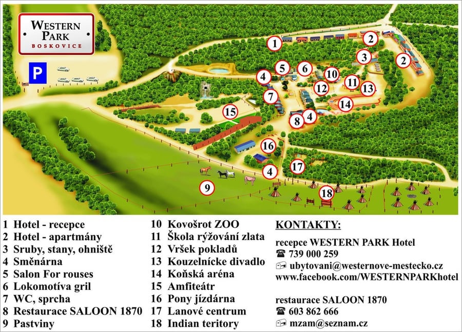 Western park Boskovice