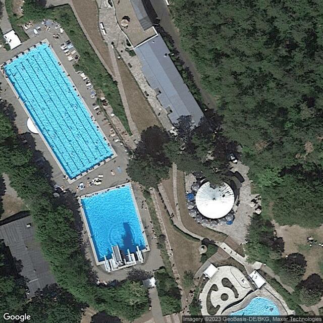 Terrace swimming pool Bad Kissingen