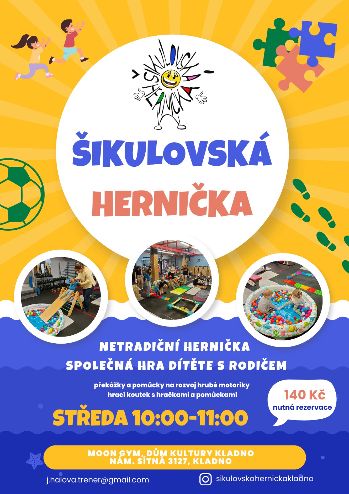 Šikulovská hernička v MůjGym