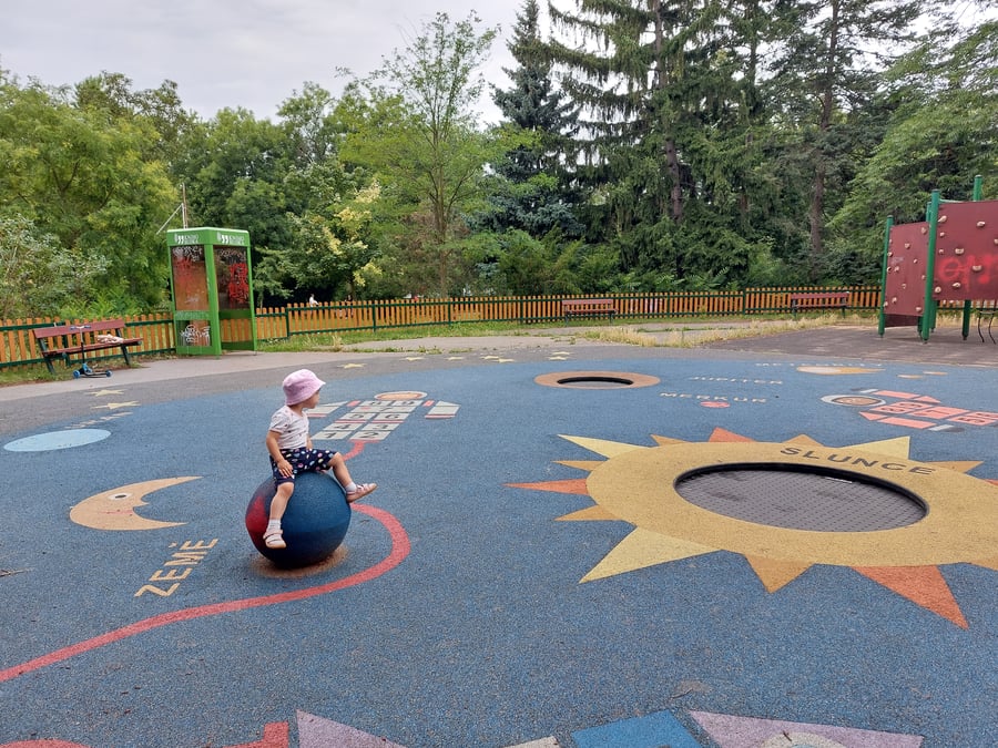 Dětské hřiště park Pod Rapidem