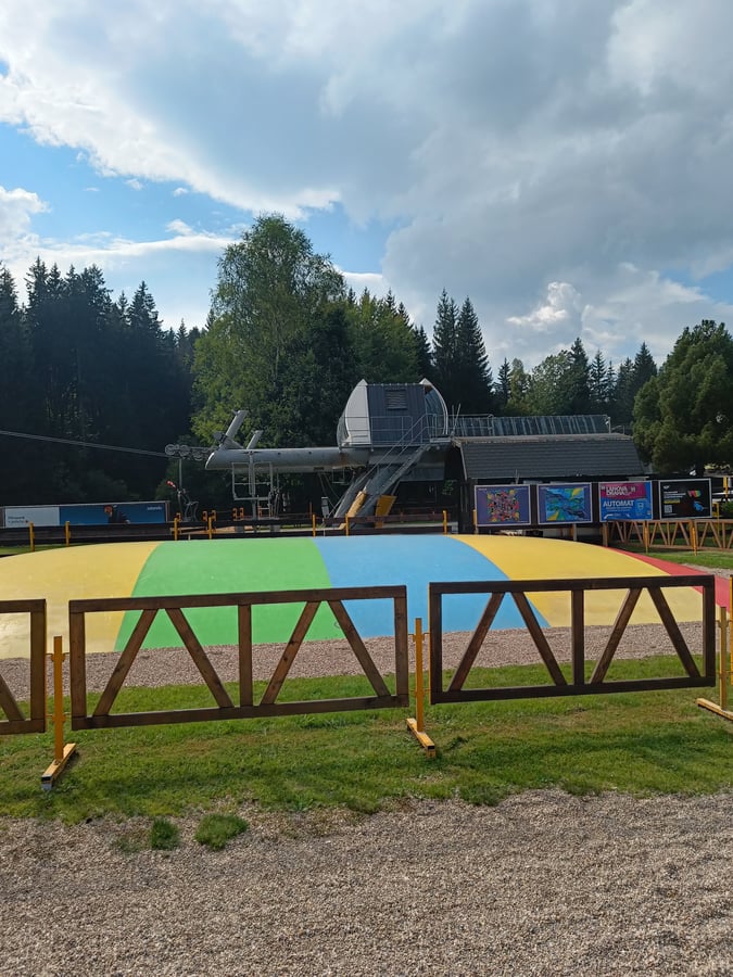 Dětský park u lanové dráhy Harrachov