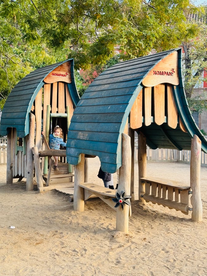 Hřiště Parque de la Ciutadella