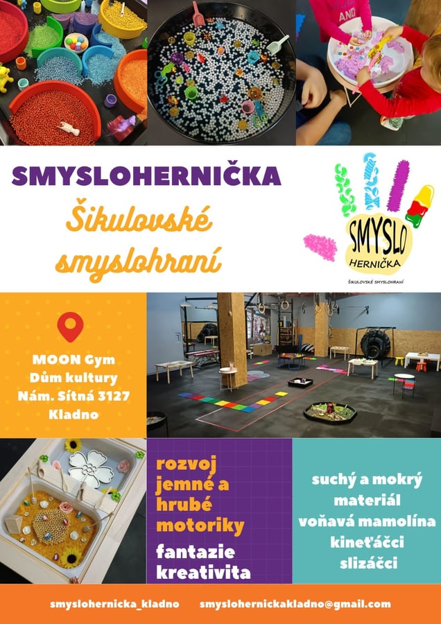 Smyslohernička - smyslohraní Kladno 
