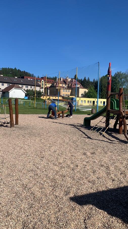 Dětské hřiště Mostek