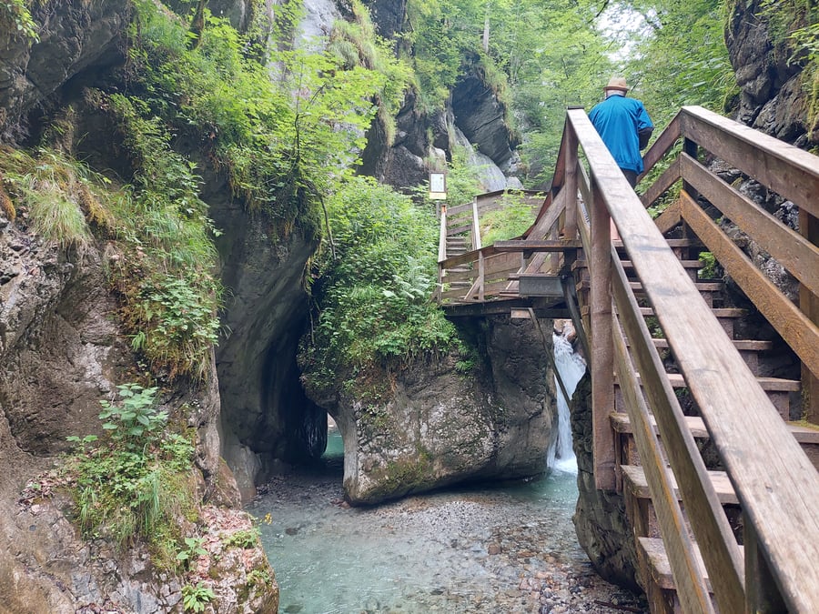 Soutěska Seisenbergklamm