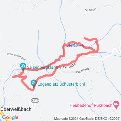 Soutěska Seisenbergklamm