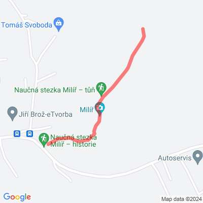 Výlet na rozhlednu Milíř a dál po naučné stezce
