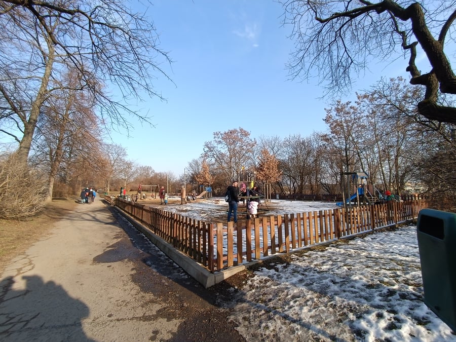 Dětské hřiště Židovské pece - Jilmová 