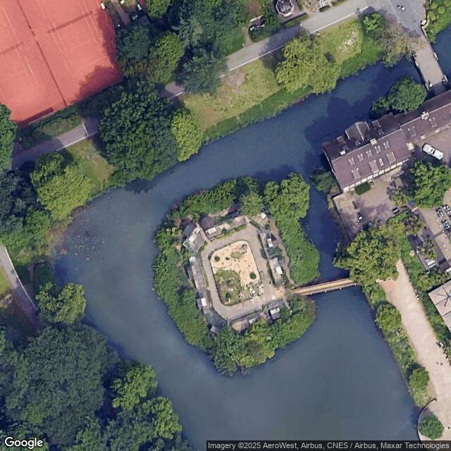 Gladbeck, Vogelinsel Wasserschloss Wittringen