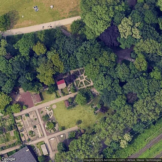 Oberhausen, Tiergehege im Kaisergarten