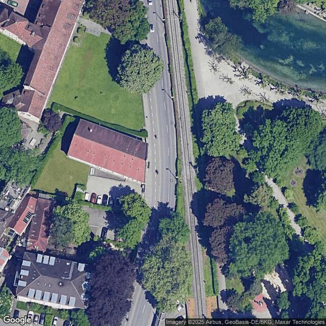 Konstanz, Voliere im Stadtgarten