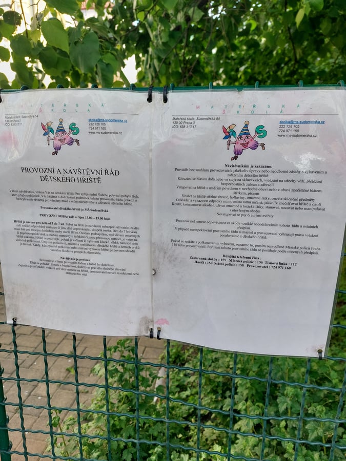 Dětské hřiště MŠ Sudoměřská