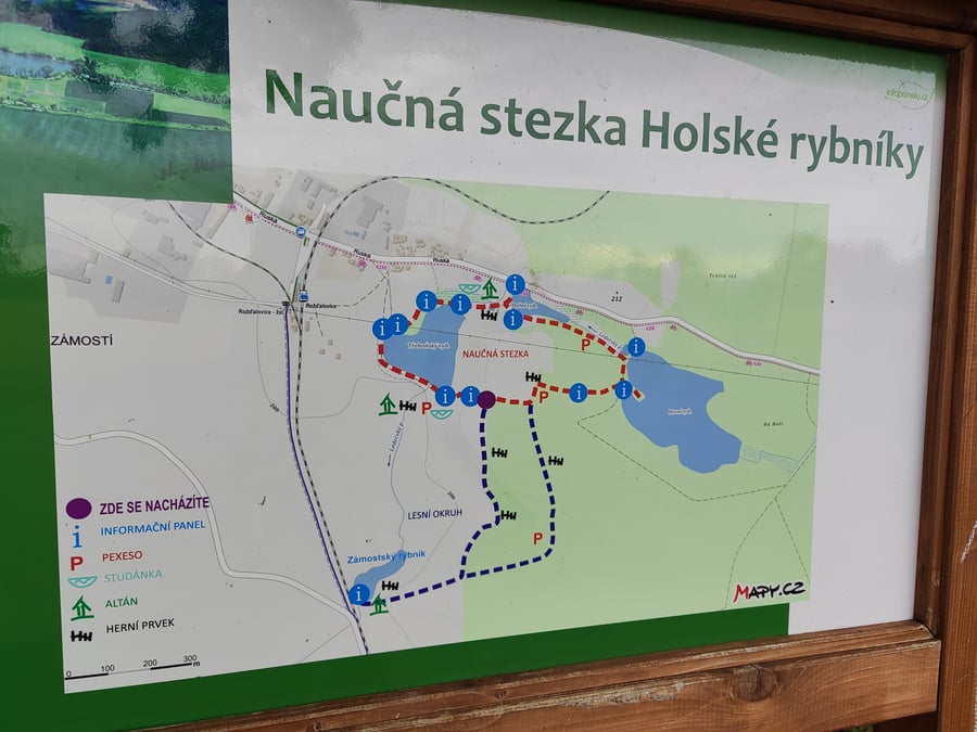 Naučná stezka Holské rybníky