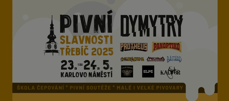 Pivní Slavnosti Třebíč 2025