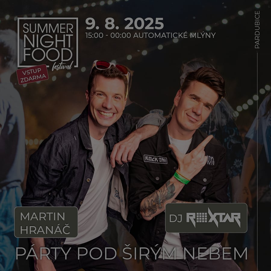 Summer Night Food Festival Pardubice