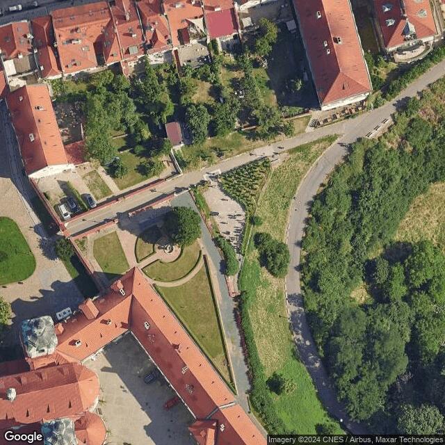 View of Lesser Town from the Petřín Hill