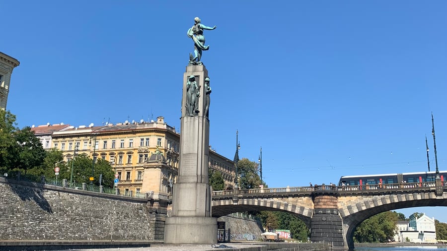 Statue of the Vltava
