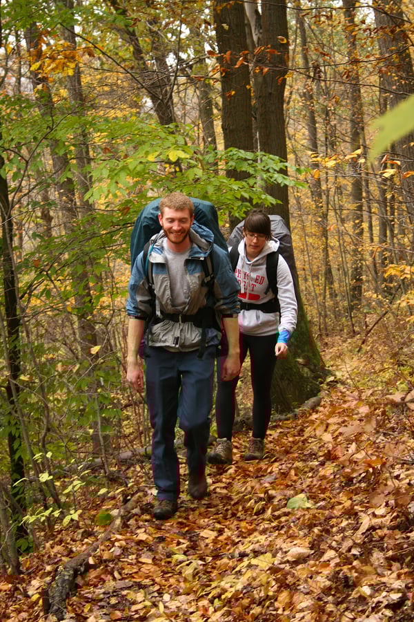 Gerard Hiking Trail : Cow Run Parking Lot