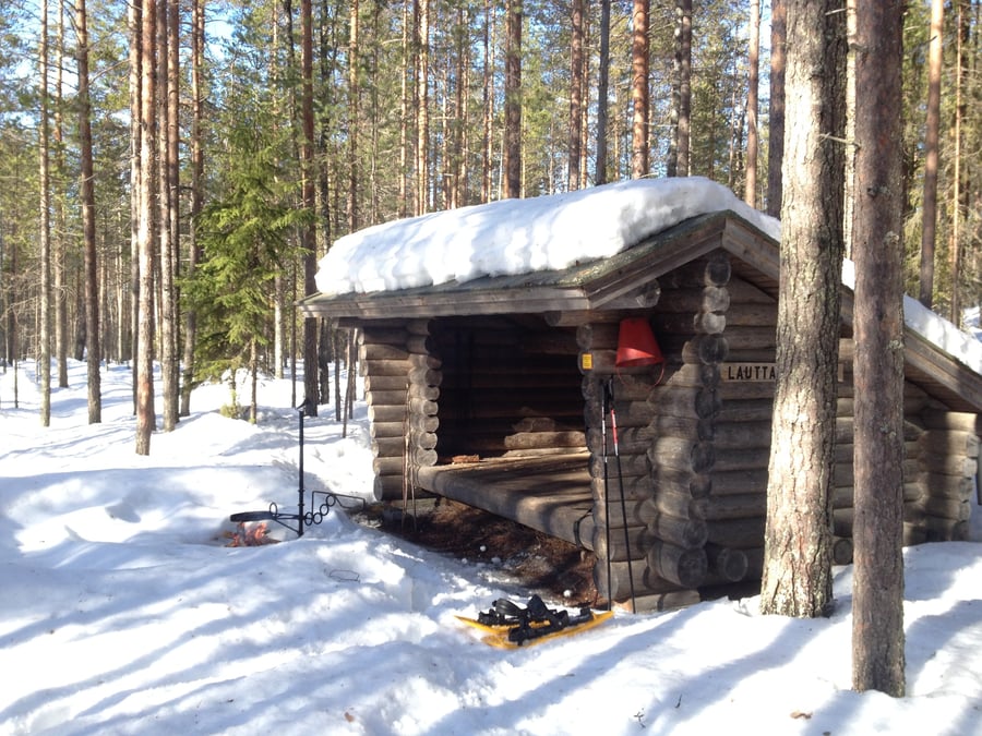 Lauttavaaran laavu