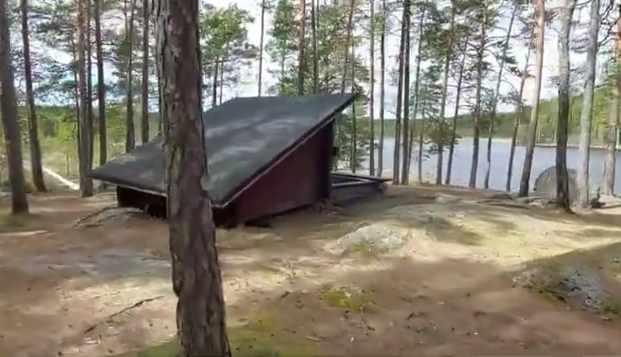Teerisaaren laavu