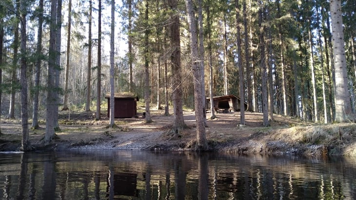 Maijalankosken laavu