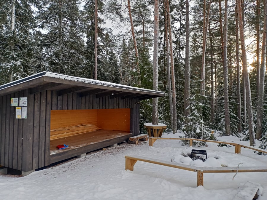 Saukonojan kyläyhdistyksen laavu