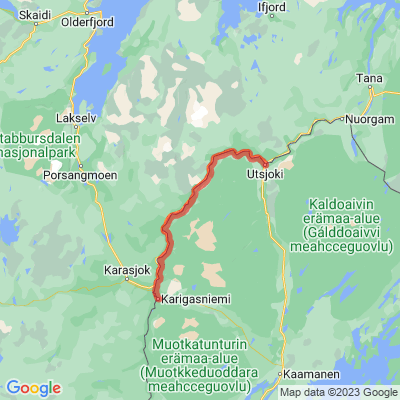 Route Teno (Karigasniemi - Utsjoki)