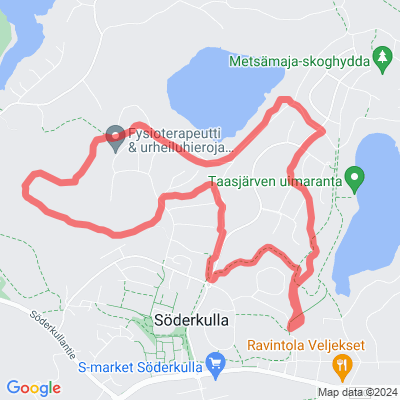 Söderkullan ulkoilureitistö 5km