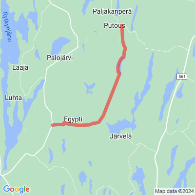 Luontovaellusreitti Paljakka-Rytky