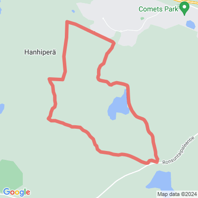Kolmisoppisen ulkoilualue, 10 km reitti