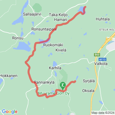 Kolmisoppisen ulkoilualue, 20 km reitti