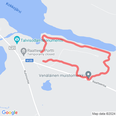 Raatteenportin reitit