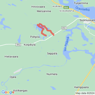 Varisjärven-Saarijärven polku