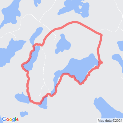 Iso-Vuorijärven retkeilyreitti