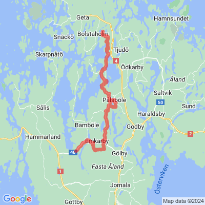Sadelinreitti - Finström
