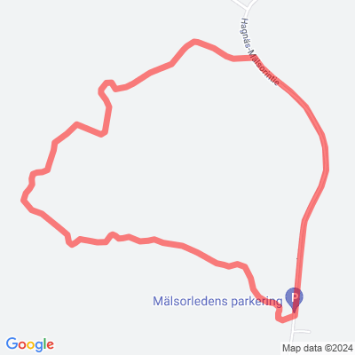 Mälsorin vaellusreitti