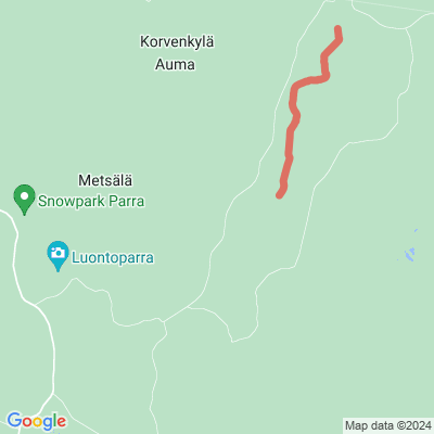 Retkeilyreitti Parra-Loukaja-Äystö