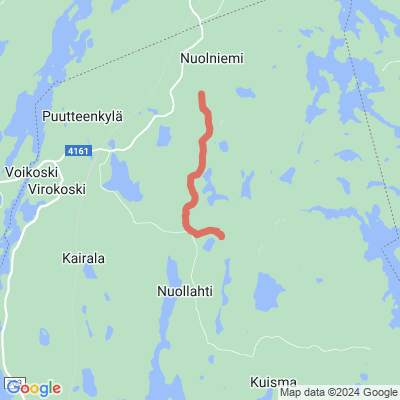 Mäntyharju-Repovesi reitti