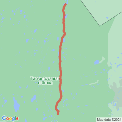 Kultima-Salvasjärvi kesäreitti