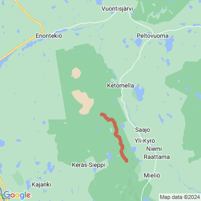 Hetta-Hietajärvi-Vuontisjärvi-Hannukuru kesäreitit
