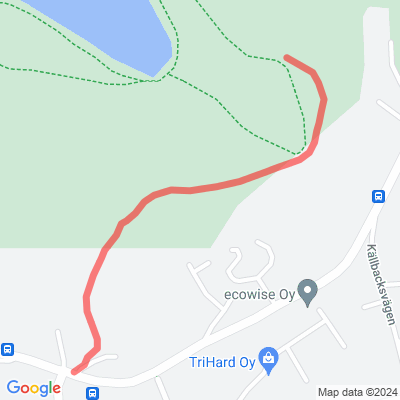 Kuninkaanmäki - Kuusijärvi retkeilyreitti 1km