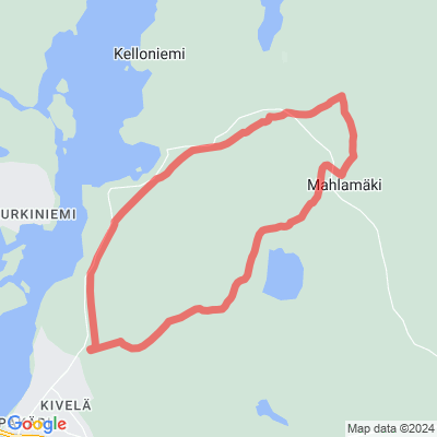 Kivelän ulkoilualue/Mahlakorvenreitti