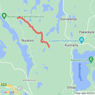 Pirttimäen ulkoilureitit