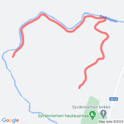 Keihäsjoen retkeilyreitti
