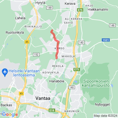 Kuusijärvi - Tuusula retkeilyreitti 11km