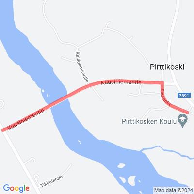 Kuusiniemen sillan yhdysreitti Pirttikoski