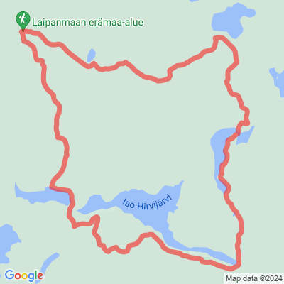 Hirvijärven kierros, Laipanmaa
