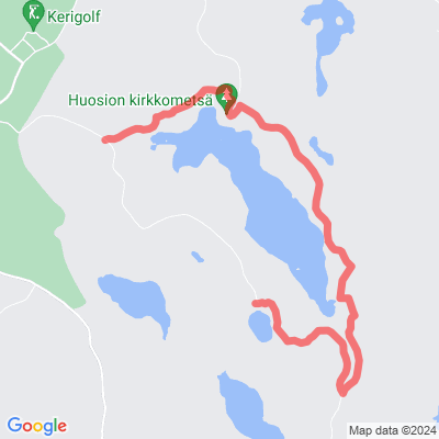 Huosionjärven kierros