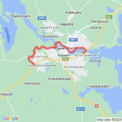 Kajaanin retkeilyreittien yhdysreitti